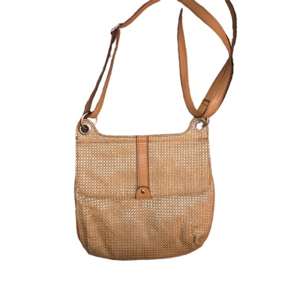 RELIC Woven Metallic Crossbody Bag - Picture 1 of 4